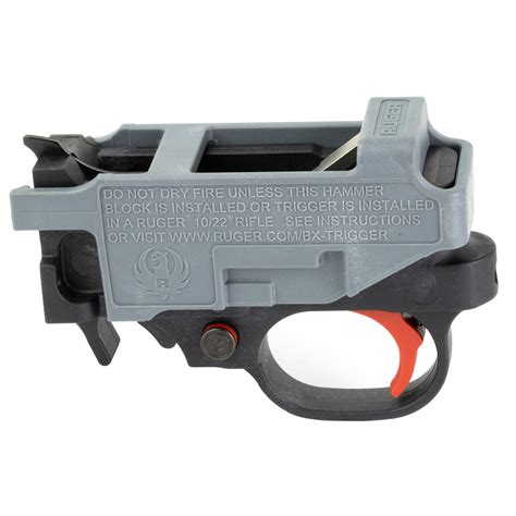 The BX-Trigger&174; features a Polymer. . Ruger bx trigger red vs black
